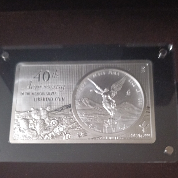 Other - 40th Anniversary Mexican Silver Coin